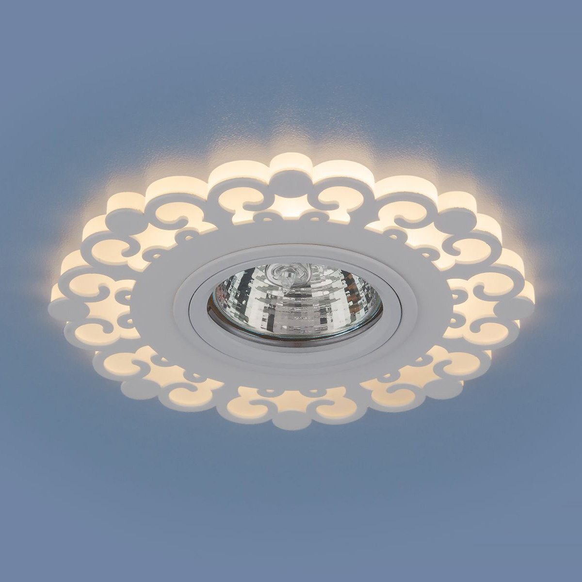 Встраиваемый светильник Elektrostandard 2196 MR16 WH белый 4690389101014