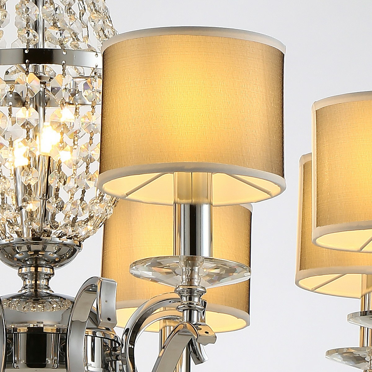 Подвесная люстра Illumico IL6202-8P-27 CR