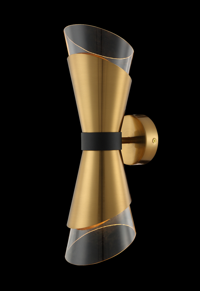 Бра Crystal Lux Gris GRIS AP2 BRASS