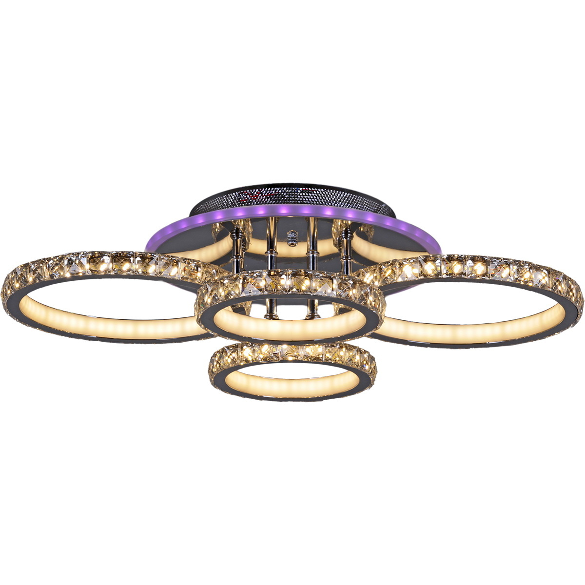 Потолочная люстра Reluce 05819-0.3-04B CR (RGB)