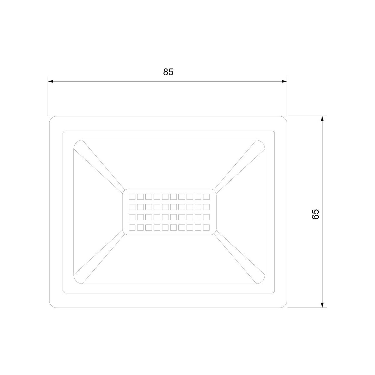Прожектор светодиодный Elektrostandard Elementary 020 FL LED 10W 6500K IP65 4690389154720