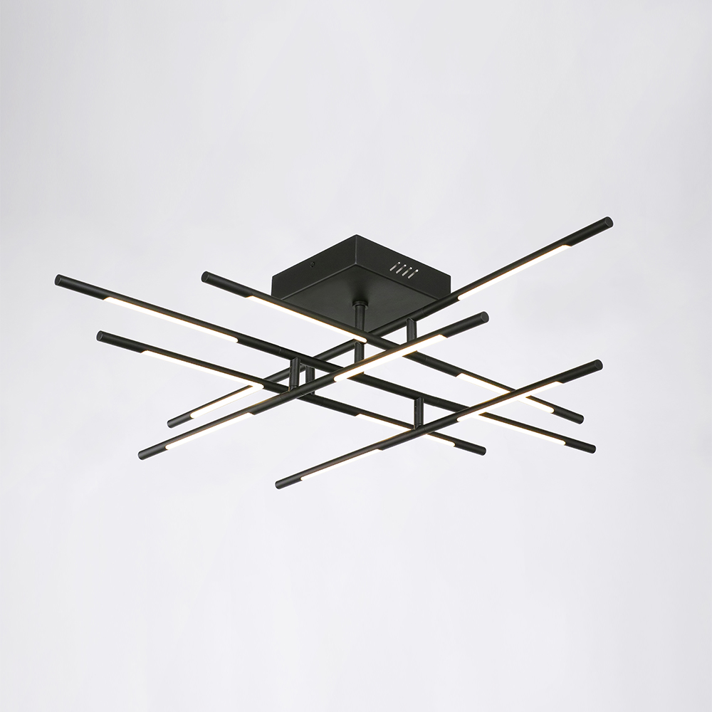 Потолочная люстра DeLight Collection Tubular MX18001070-12A black