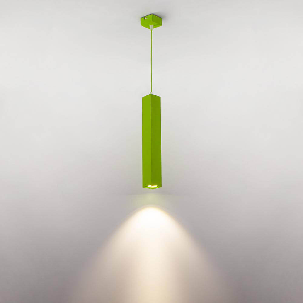 Подвесной светодиодный светильник Eurosvet Cant 50154/1 LED зеленый