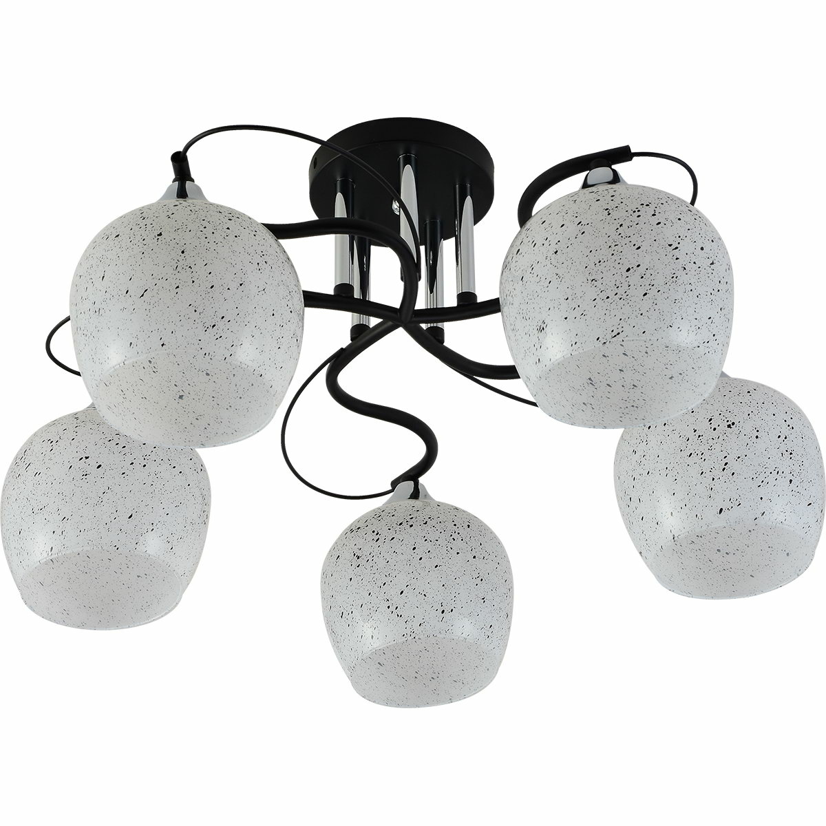 Люстра на штанге Reluce 01311-0.3-05 BK+CR