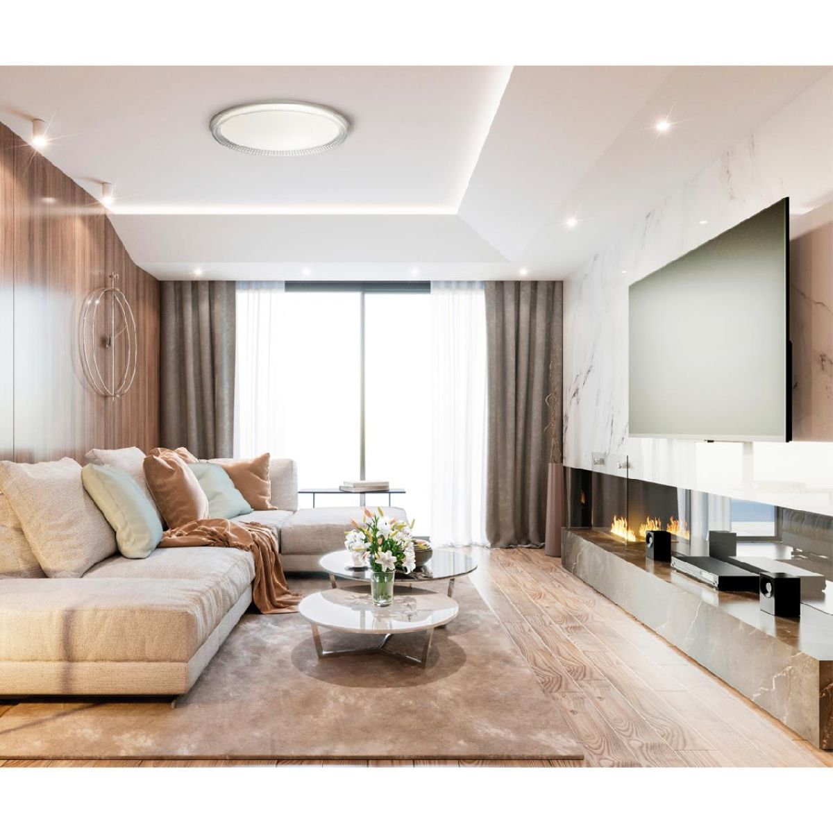 Настенно-потолочный светильник Sonex Depax 7643/DL