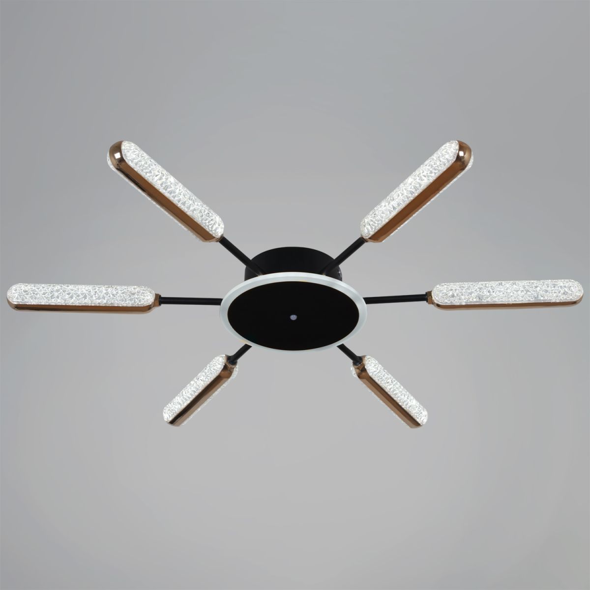 Потолочная люстра Reluce 08290-0.3-06 BK+GD