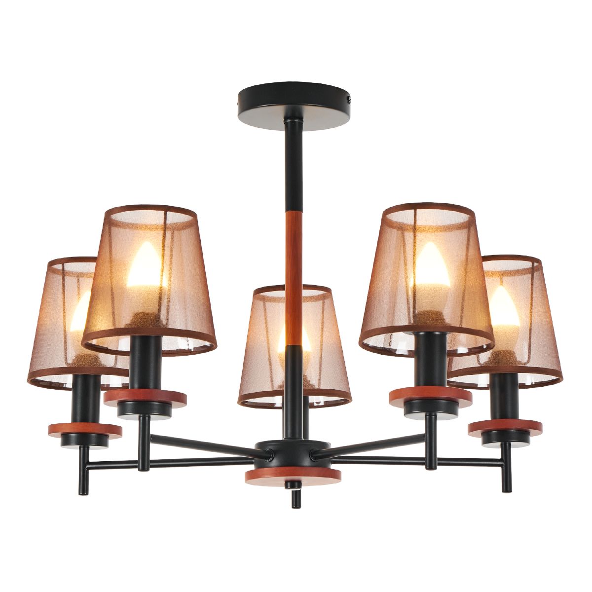 Люстра на штанге MyFar Daniel MR1851-5C