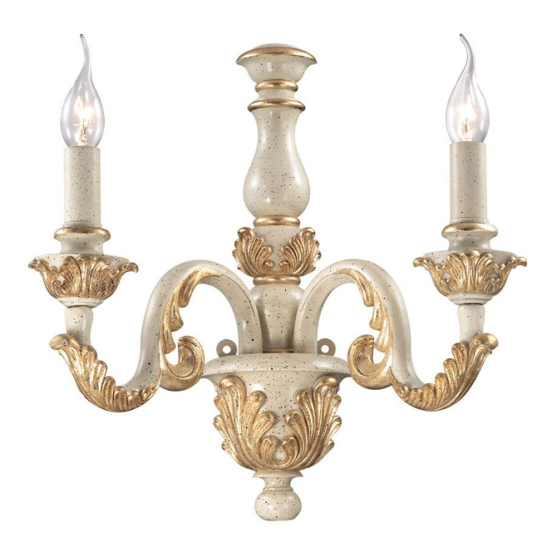 Бра Ideal Lux Giglio AP2 Oro 075280