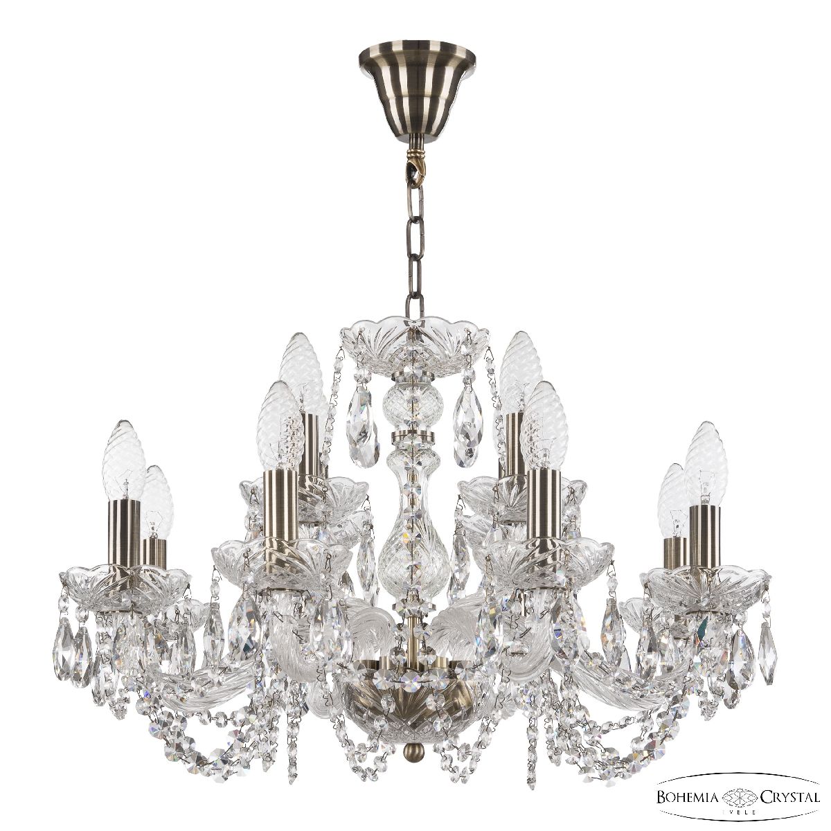 Подвесная люстра Bohemia Ivele Crystal 119/8+4/200 Pa