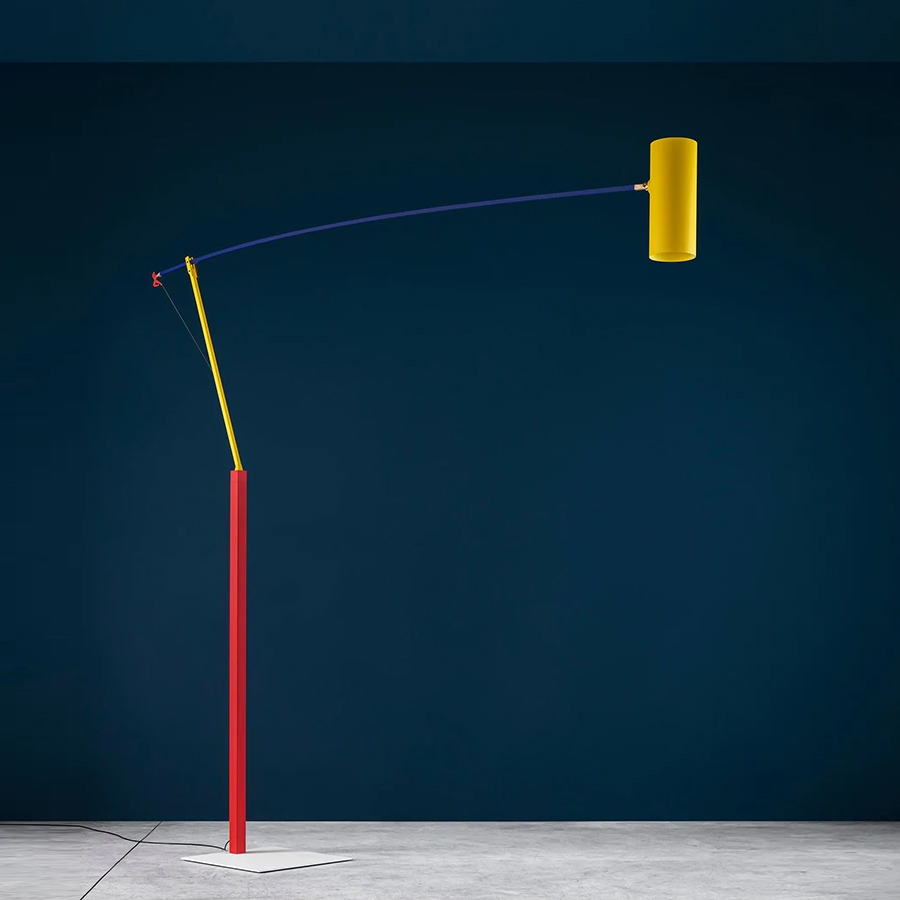 Торшер желтый Delight Collection MJ6021 MJ6021F/L multicolor