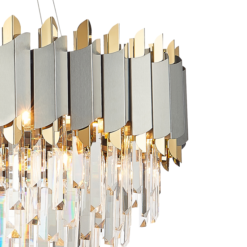 Подвесная люстра Natali Kovaltseva QUEEN II 81450/10C GOLD