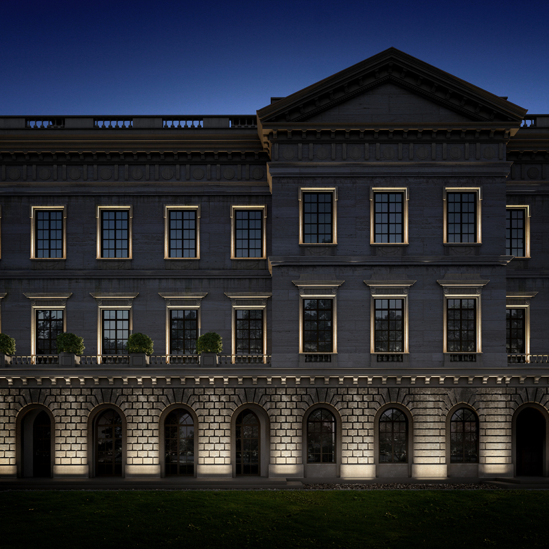 Уличный настенный светильник DesignLed W-1961-3-GR-WW 007625