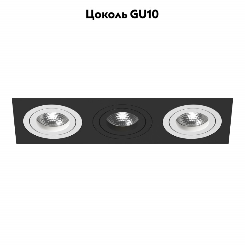 Встраиваемый светильник Lightstar INTERO 16 i537600706 (217537+217606+217607+217606)