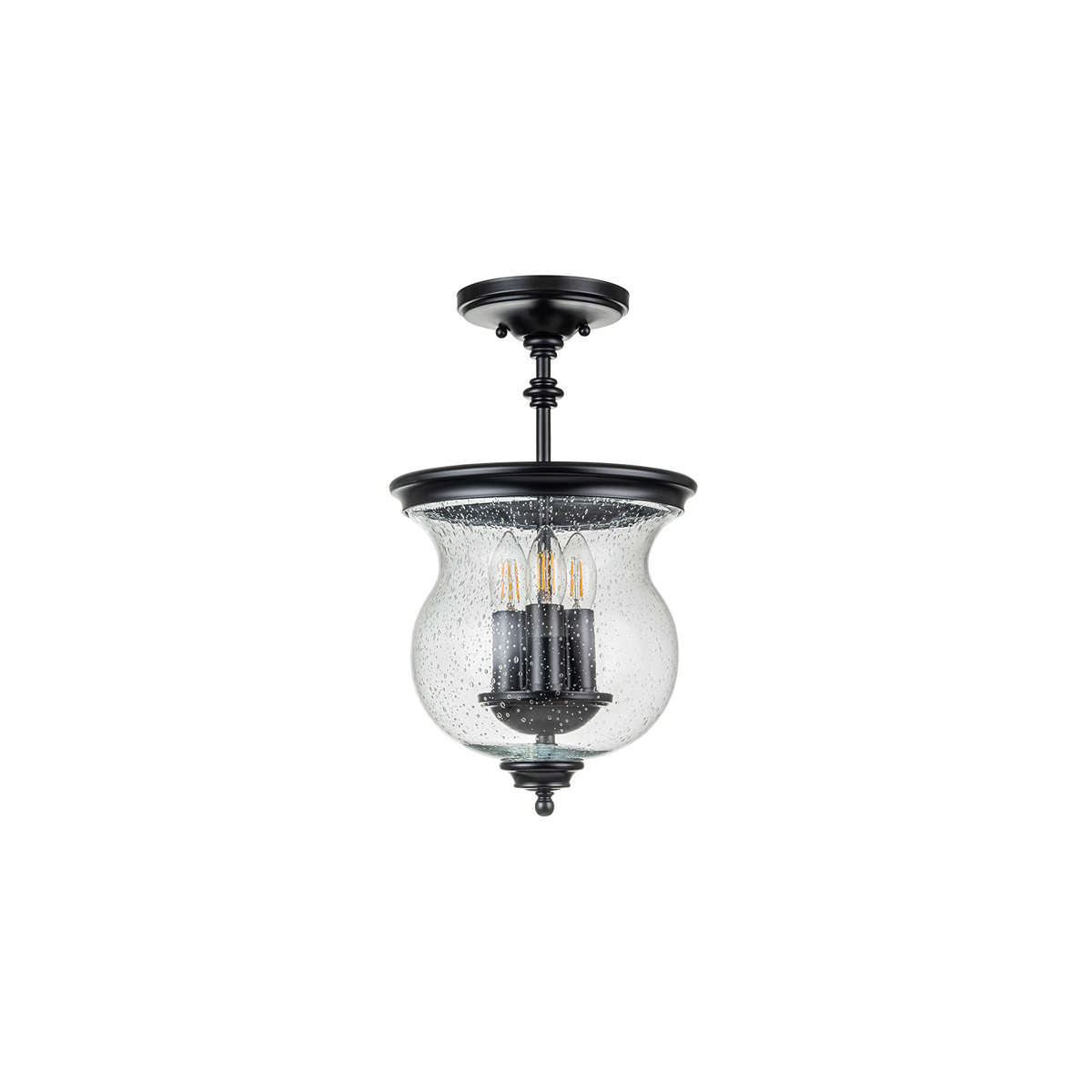 Потолочный светильник Feiss FE-PICKERING-LANE-SF-BLK