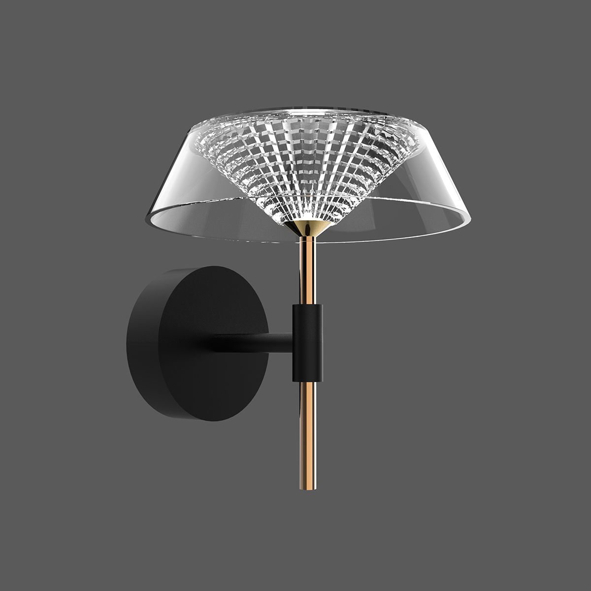 Бра DeLight Collection MB21001018-1A black/gold