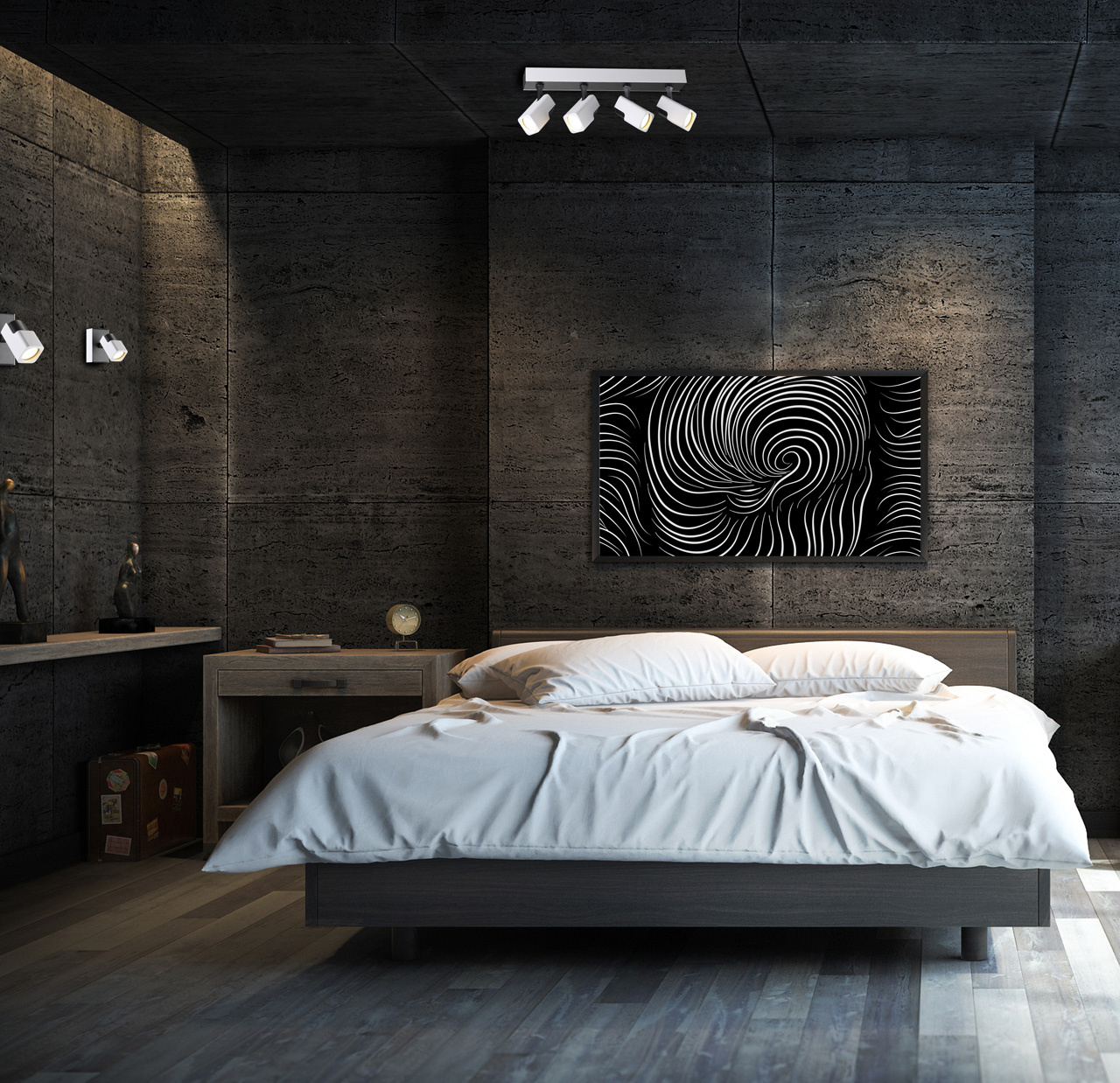 Спот Odeon Light Daravis 3491/4C