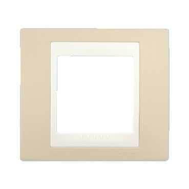 Рамка 1-постовая Schneider Electric Unica Хамелеон MGU6.002.866