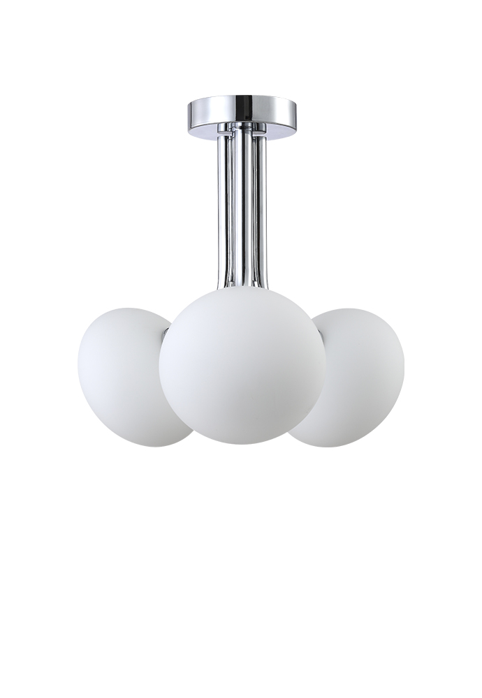 Подвесной светильник Crystal Lux ALICIA SP3 CHROME/WHITE