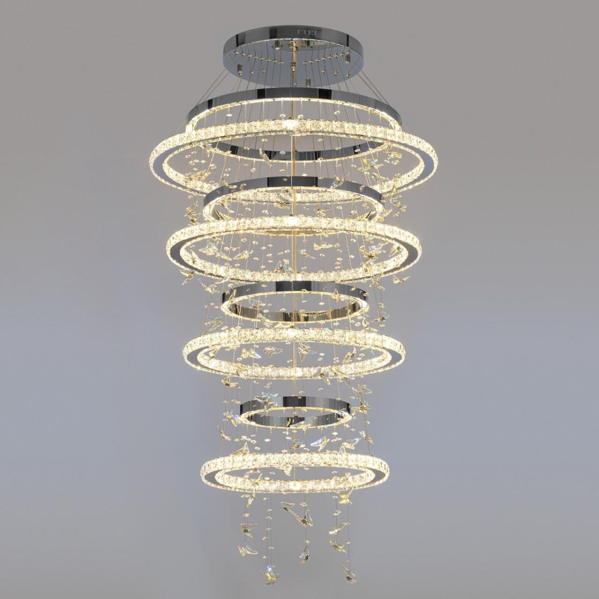 Подвесная люстра с пультом управления Citilux Etera CL322090