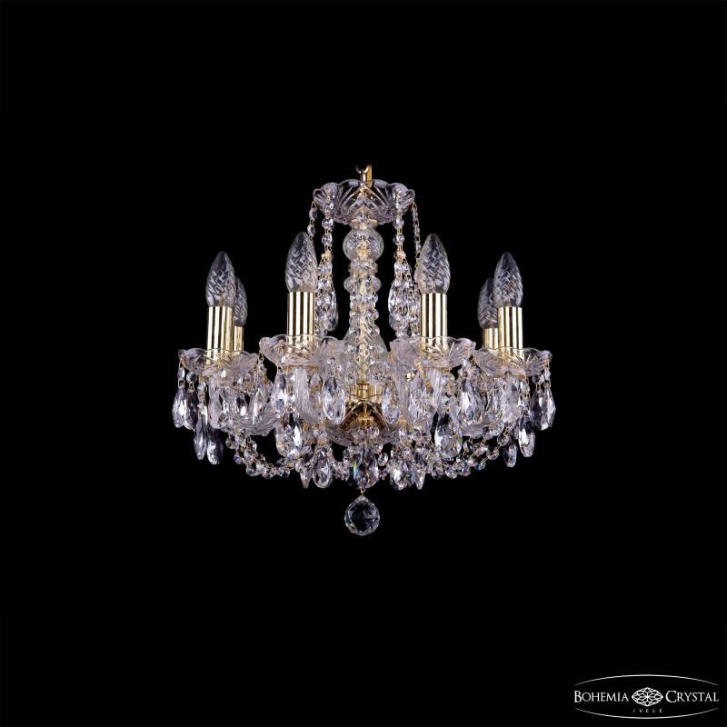 Подвесная люстра Bohemia Ivele Crystal 1406/8/141 G