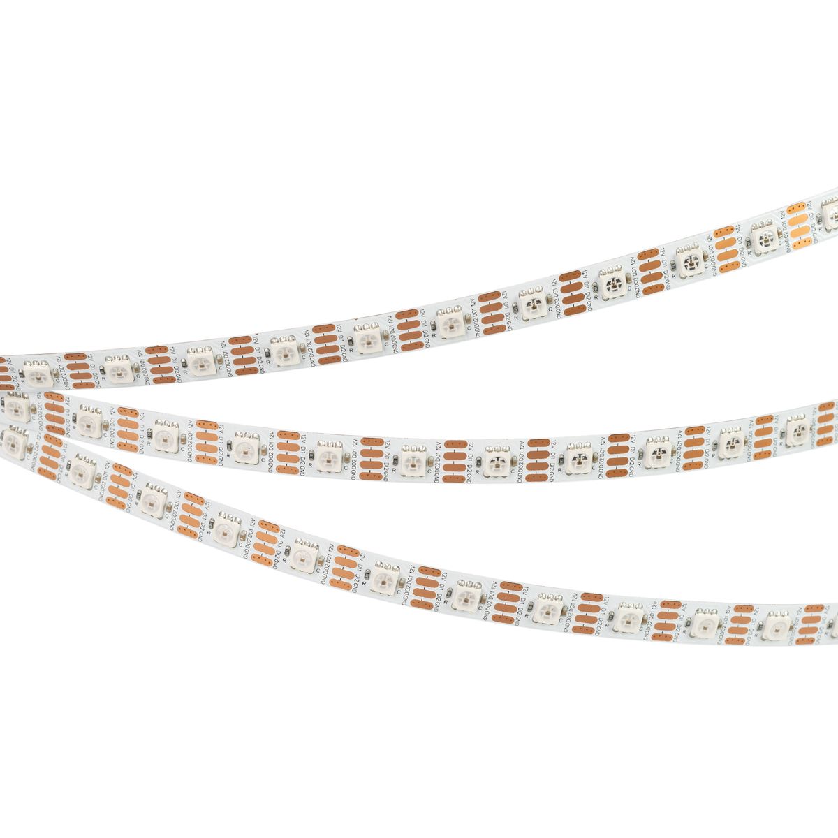 Светодиодная лента Arlight SPI-B60-10mm 12V RGB-PX1-RAM (9.3 W/m, IP20, 5060, 5m) 033437