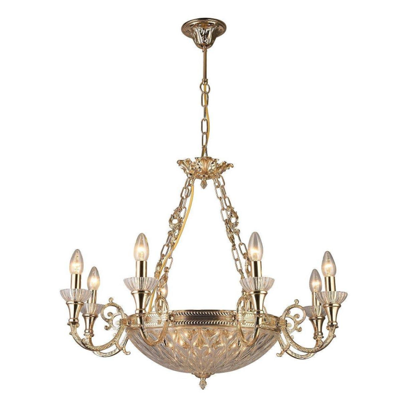 Подвесная люстра Crystal Lux Marina SP8+3 Gold