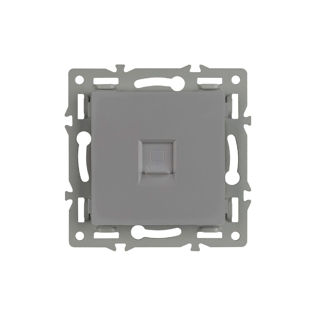 Механизм компьютерной розетки Arlight SCT-MPC1-PL-GR (RJ-45, CAT6) 045335