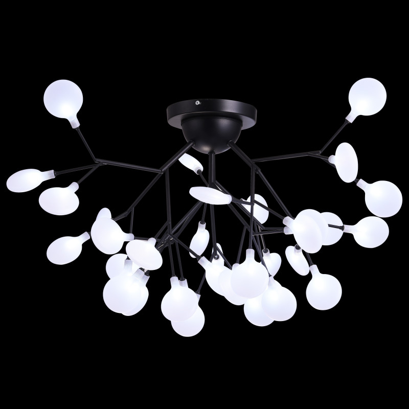 Потолочная люстра Natali Kovaltseva GRACE 75126/12С BLACK