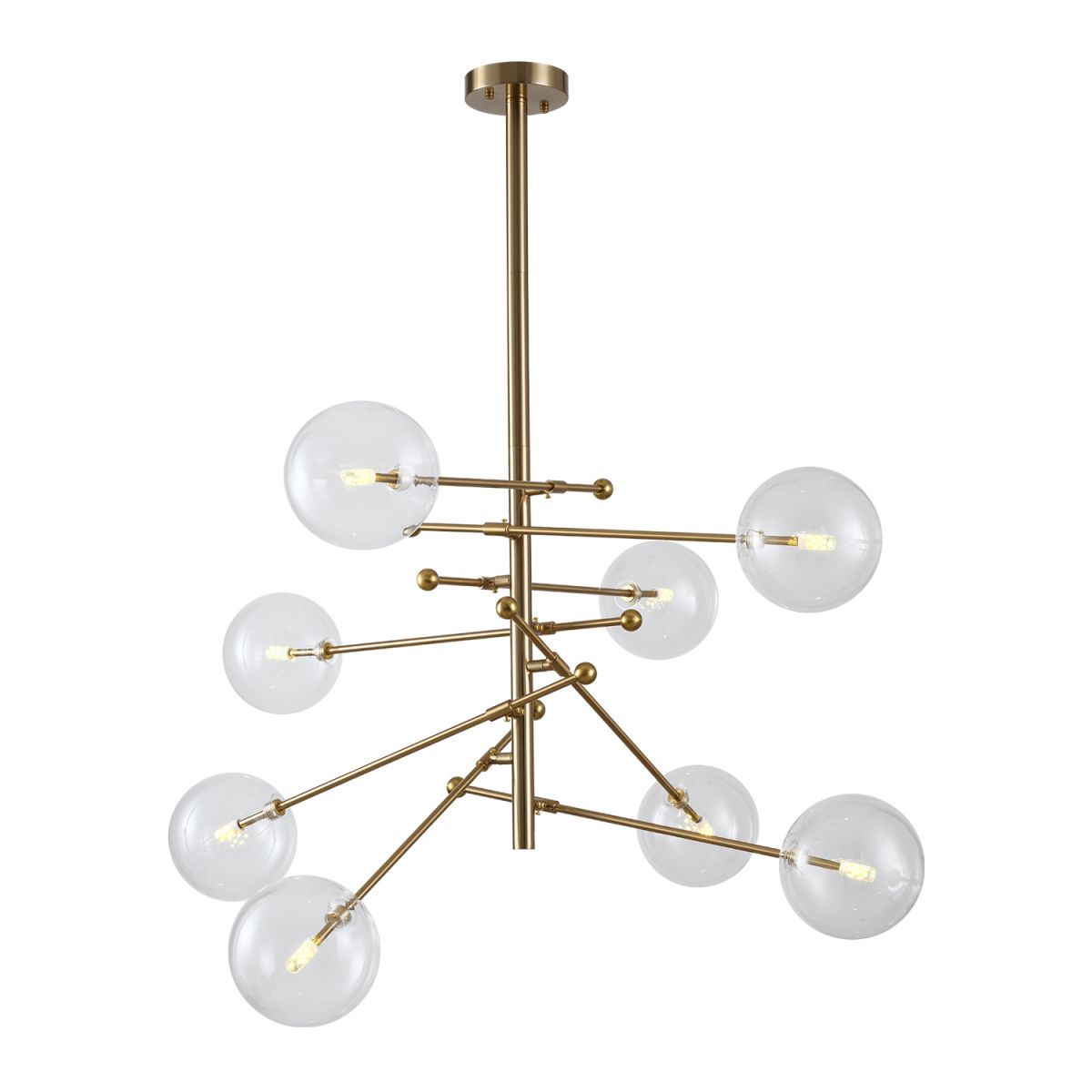 Люстра на штанге Lussole Greensboro LSP-6072