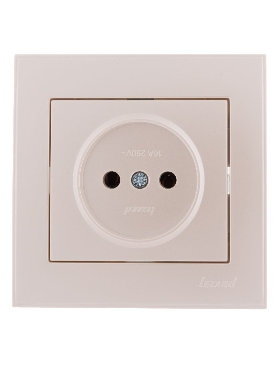 Розетка б/з Lezard Rain 703-3030-121