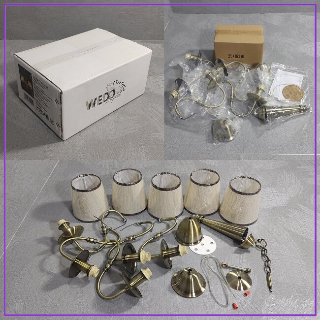 Подвесная люстра Wedo Light Dzhulianna 66377.01.05.05