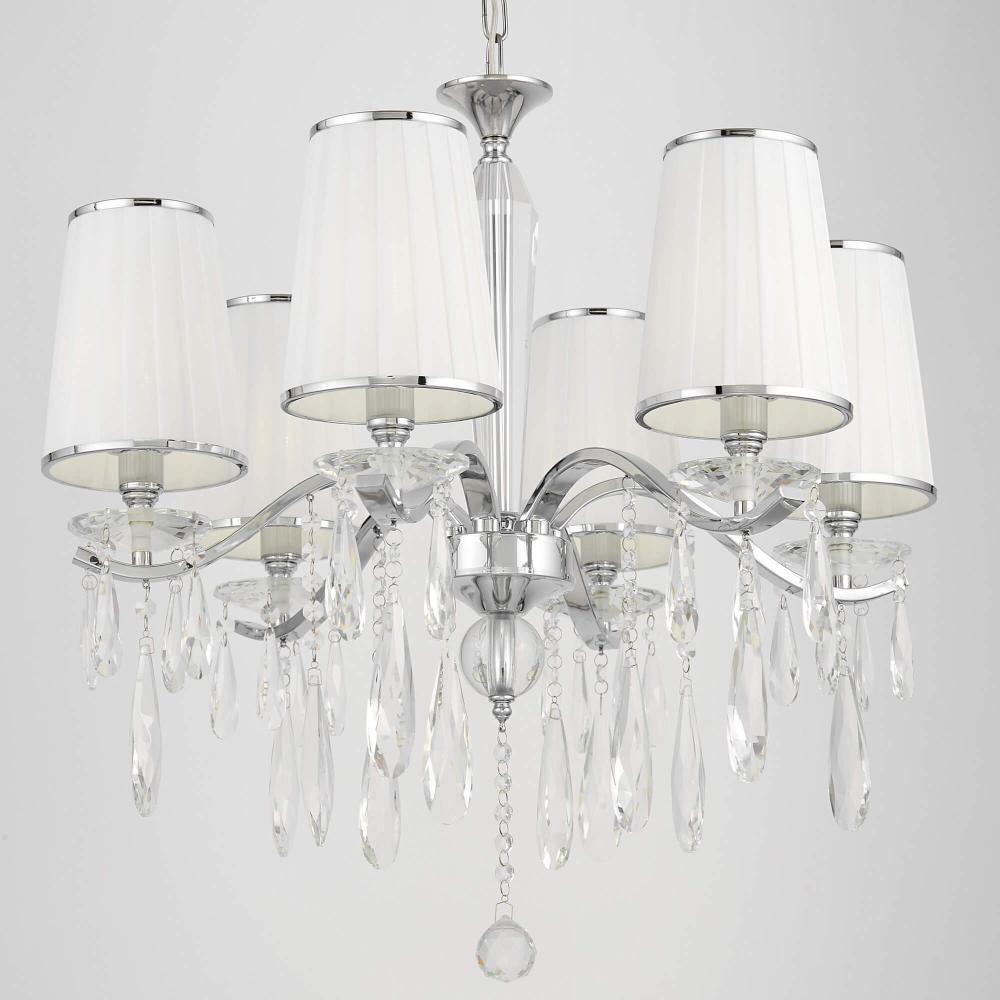 Подвесная люстра Lumina Deco Alessia LDP 1726-6 CHR