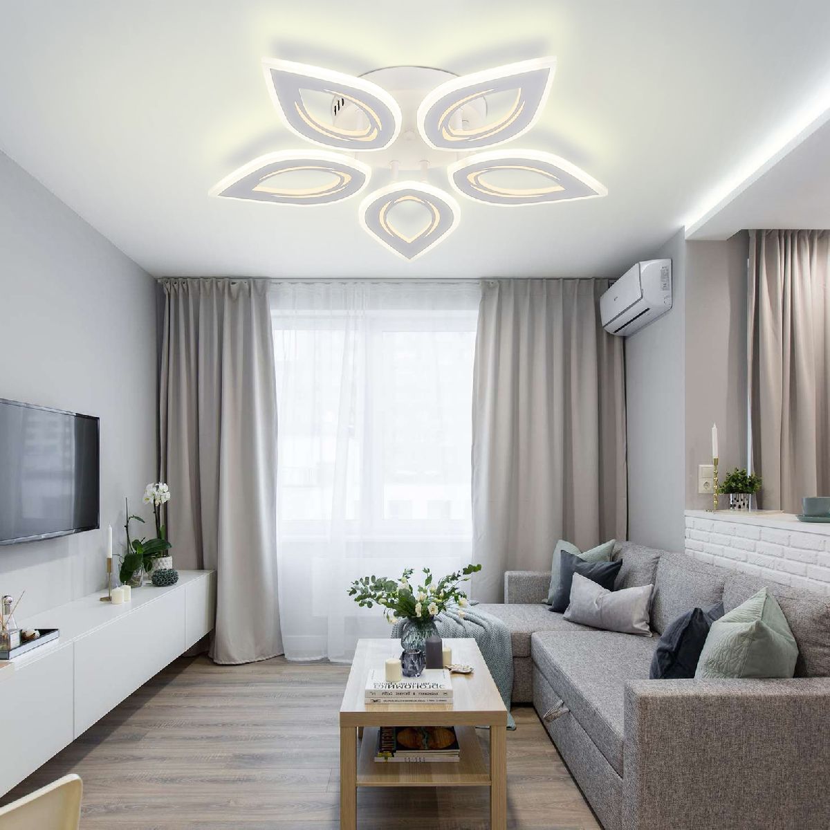 Потолочная люстра Natali Kovaltseva Led series 551 LED LAMPS 81123/5C