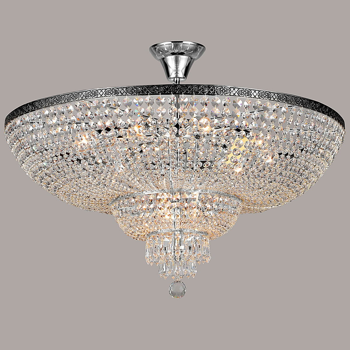 Потолочная люстра Illumico IL8775-16C-30 CR BK