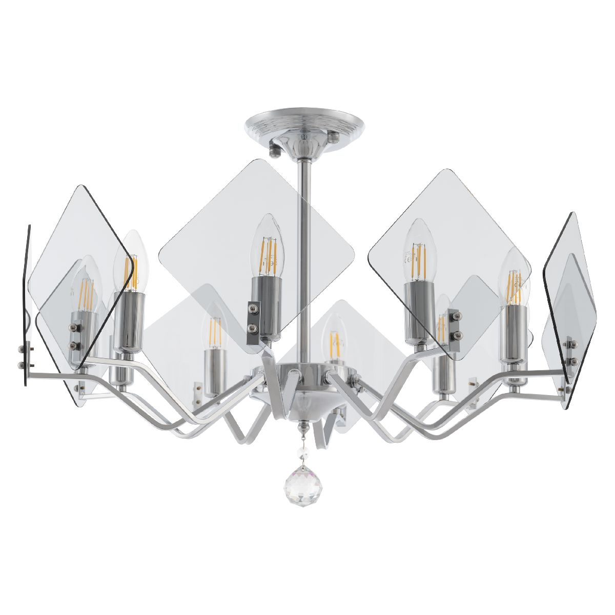 Люстра на штанге Arte Milano Sorrento 375309/10/600 CR