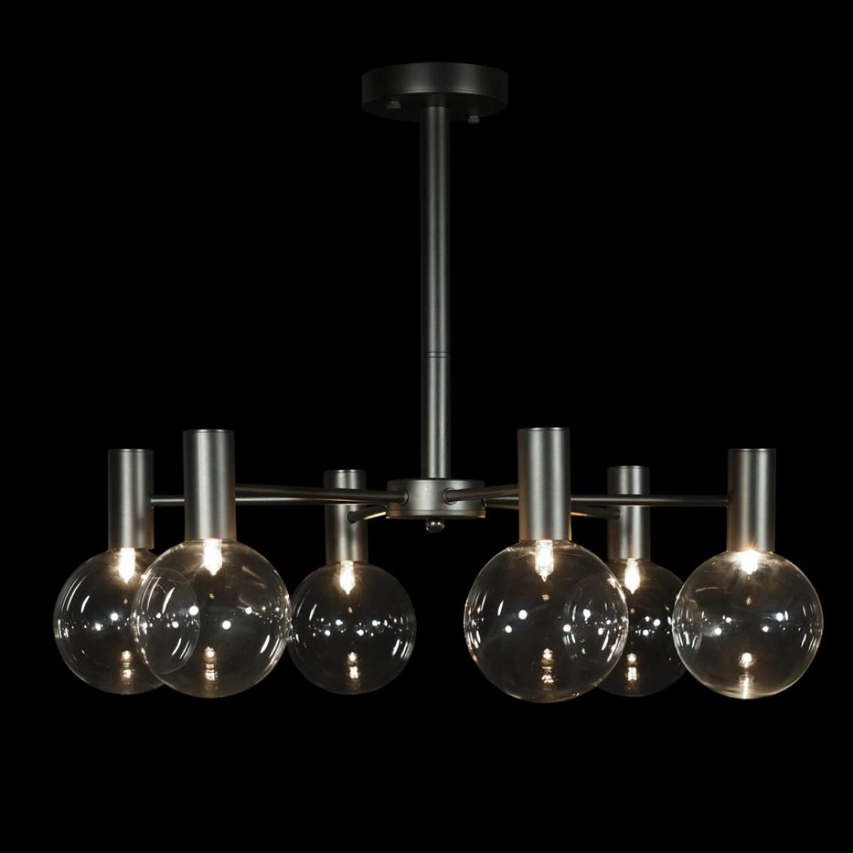 Люстра на штанге Loft IT Tiara 10045/6 Black