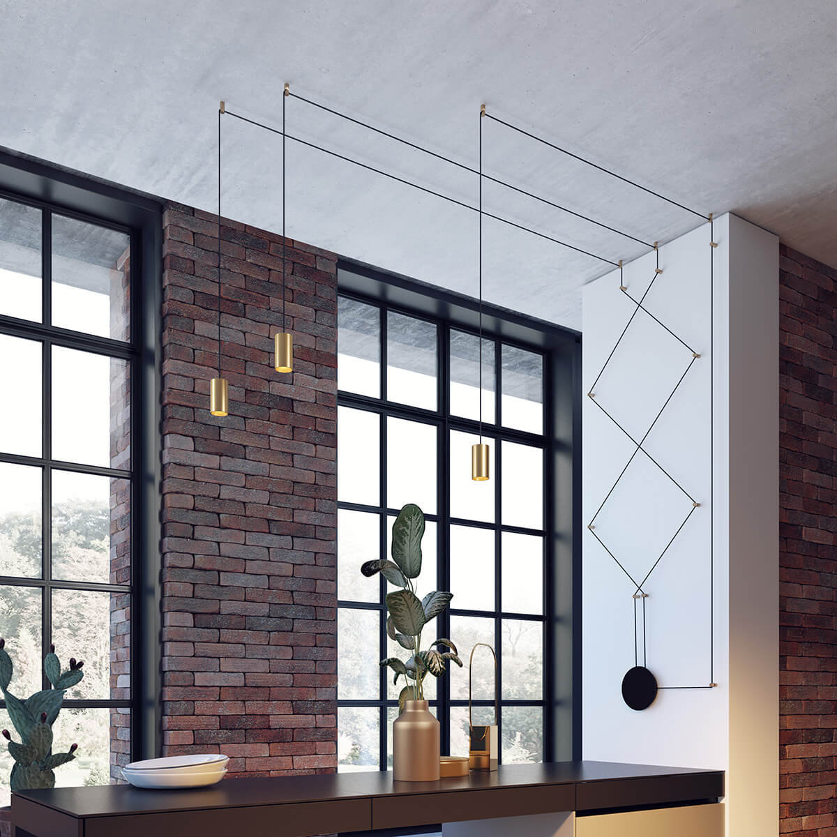 Подвесной светодиодный светильник Odeon Light Lucas 3898/3