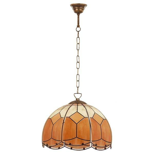 Подвесной светильник тиффани Alfa Witraz 10653