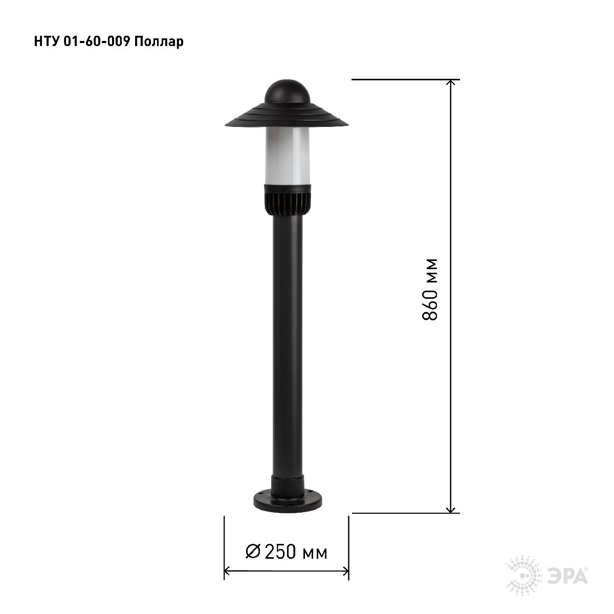 Ландшафтный светильник Эра НТУ 01-60-009 Б0057493