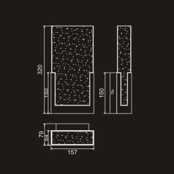 Настенный светильник Delight Collection 98023 W98023L dark bronze