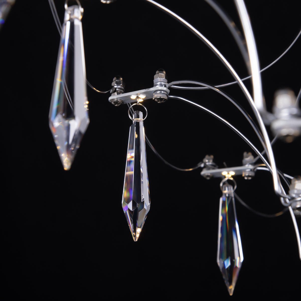 Подвесная люстра Loft IT Mira 10259/1000 Silver Asfour