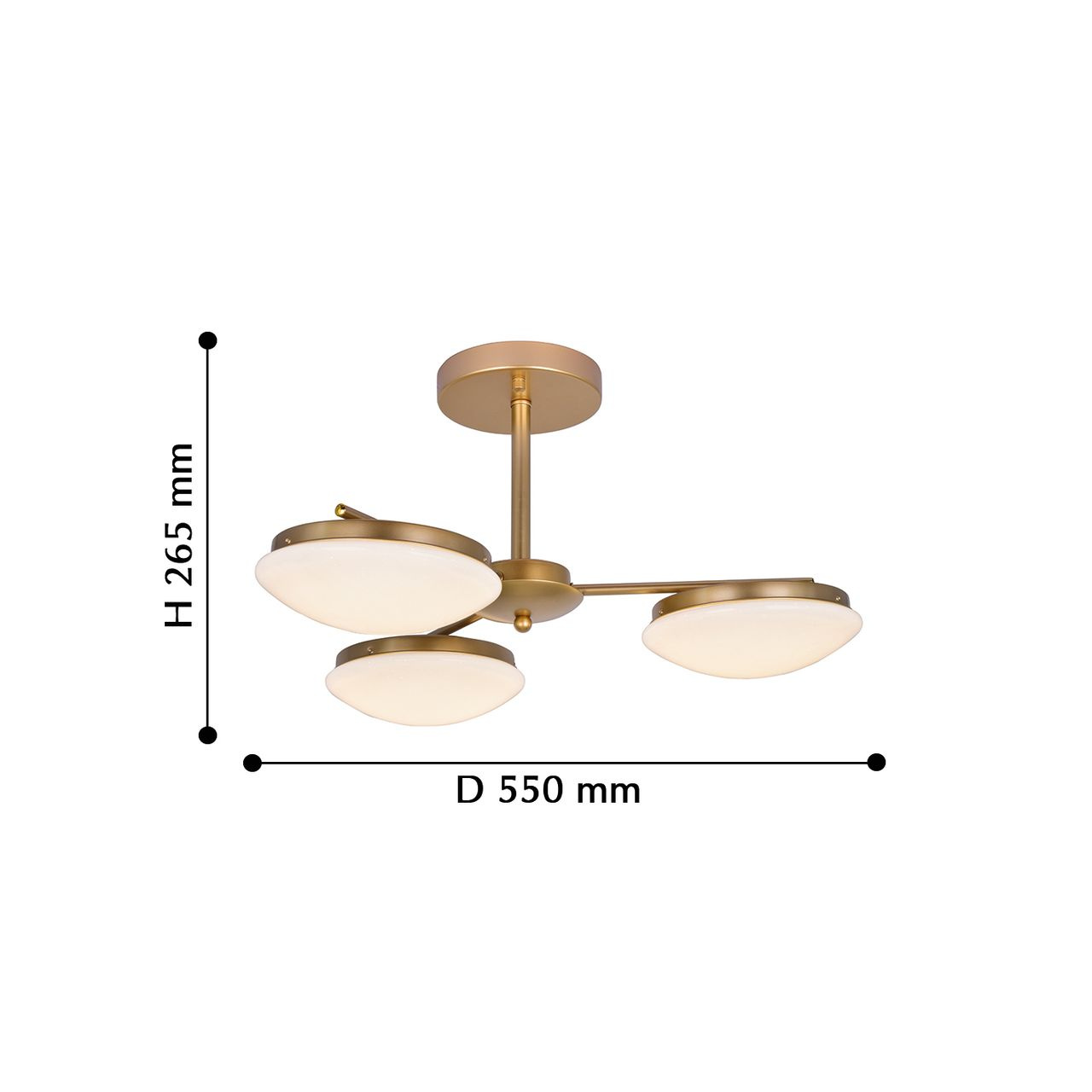 Потолочная светодиодная люстра F-Promo Ledante 2476-3P