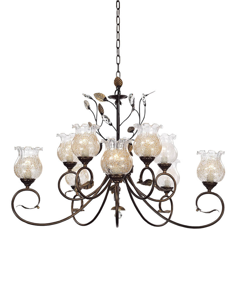 Подвесная люстра Lumien Hall Хели H17049/10LPG