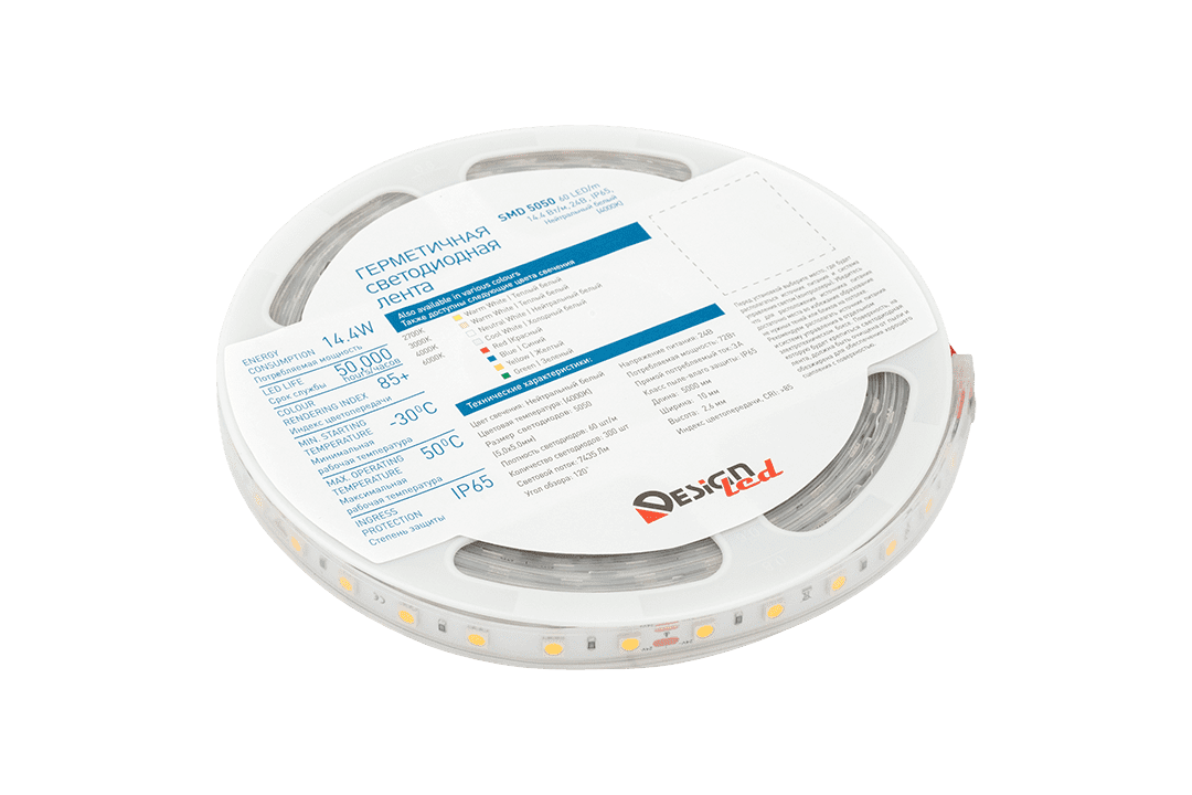 Светодиодная лента DesignLed DSG560-24-NW-65 002378