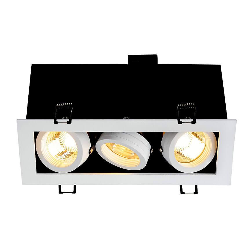 Встраиваемый светильник SLV Kadux 3 GU10 115530