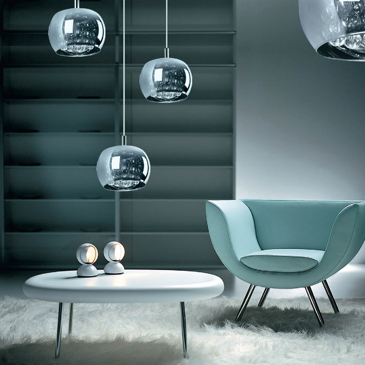 Подвесной светильник Zumaline CRYSTAL P0076-03M-B5FZ