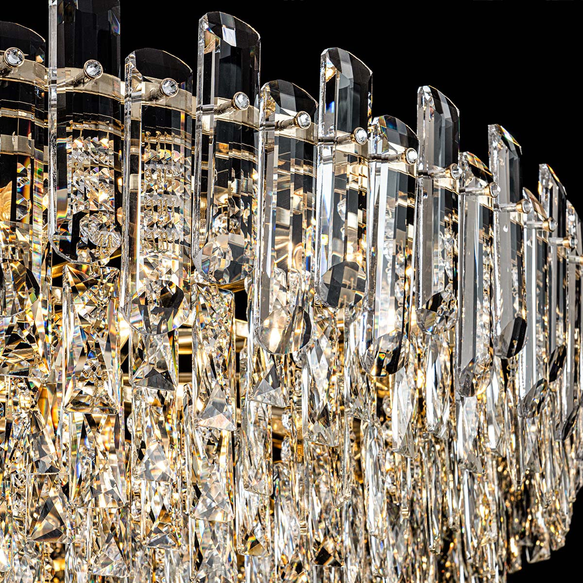 Подвесная люстра Modelux ML.7088.1200R GD