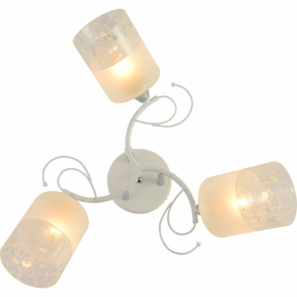 Люстра на штанге Reluce 11314-0.3-03 WH+CR