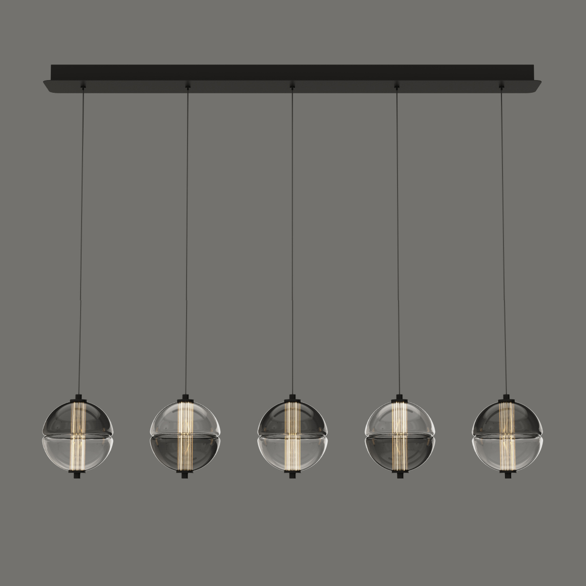 Подвесной светильник Delight Collection MD24022079-5B black/smoky