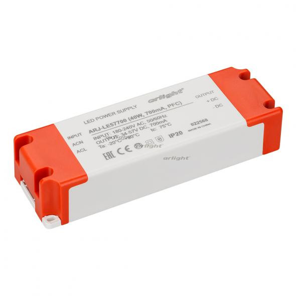Блок питания Arlight ARJ-LE57700 (40W, 700mA, PFC) 022568